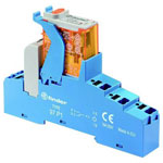 Finder 4C.P1.8.110.0060 Crossbar Switch 110V AC 10A DIN Rail AgNi LED