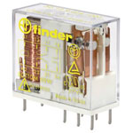 Finder 50.12.9.005.4000 PCB Relay 5V DC 8A 2 change-overs AgSnO2 contacts