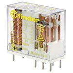Finder 50.12.9.048.1000 Series PCB Relay 48 V DC 8 A 2 changeovers
