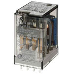 Finder 55.14.9.048.0000 PCB Relay 48V DC 7A 4 change-overs agni contacts