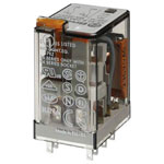Finder 55.32.8.230.5050 Plug-in Relay 230V AC 10A 2 change-overs LED