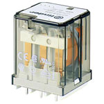 Finder 62.23.9.024.4000 PCB Relay 24V DC 16A 3 change-overs AgSnO2