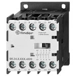 Finder 6K.04.8.024.4709 mini contactor 3P 9A 4kW Rail mount 24V AC