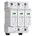 Finder 7P.13.8.275.1012 Surge arrester type 1/2 3-phase TN-C 53.8mm