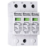 Finder 7P.23.8.275.0020 Surge arrester Type 2 3-phase with 3 varistors