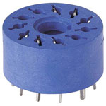 Finder 90.15.1 Relay Socket blue 28x28x13.5mm fits Relay 60.13