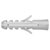 Fischer 045487 S Dowel 50mm Nylon robust for Concrete/masonry