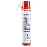 Fischer 40301 PU S 750 beige spray foam 750 ml insulates and fills joints