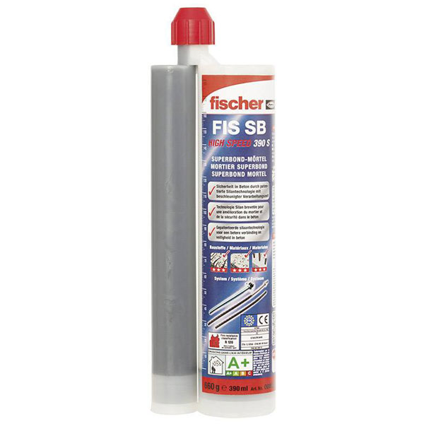 Fischer 523300 FIS SB high-speed hybrid Mortar 390ml styrene-free