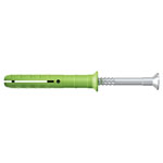 Fischer 532757 N Green Nail Plug 8x80mm galvanised for wood structures