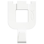 Fischer 532760 Fast & Fix Wall Hook Quick Fixing in White