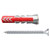 Fischer 534998 DuoPower Dowel Set 8x40mm excellent holding strength