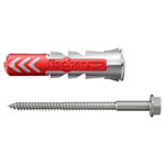 Fischer 535488 DuoPower Dowel Set optimal hold in varied materials