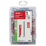 Fischer 535972 Meister-Box Dowel Set: 80 Dowels 80 screws durable box