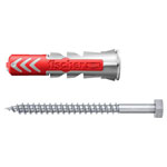 Fischer 537665 DuoPower Dowel Set 12x60 mm2-component high hold