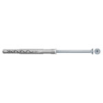 Fischer 540116 Plug long 8x120mm 50pcs masonry use zinc-plated screw
