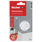 Fischer 545950 adhesive hook 1pc stick-on for safe drill-free hanging