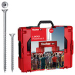 Fischer 558739 L-BOXX 102 spax Screw 1800 zinc galvanised wood use