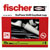 Fischer 564173 Dowel 25pcs easyhook accepts high loads secure hold
