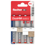 Fischer 572912 DuoHM Cavity Plug 5x55 S PH PZ high load 4pcs