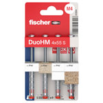Fischer 572914 DuoHM Cavity Plug 55mm 4pcs for 9.5-30mm materials