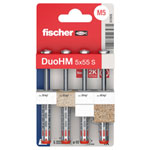 Fischer 572915 DuoHM Cavity Plug 5x55 mm4pcs for 9.5-30 mmmaterials