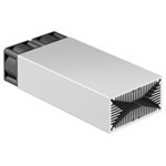 Fischer Elektronik 10135102 LAM4D Axial Fan 12V 24m³/h 75x80.8x40mm Industrial