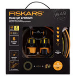Fiskars 1027101 Premium Garden Hose 15m Anti-Twist UV-Resistant