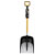 Fiskars 1057177 Snow Shovel Aluminium/Plastic Softgrip™ Handle Durable Blade