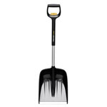 Fiskars 1057187 X-series Snow Shovel Telescopic Aluminium Handle