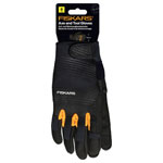 Fiskars 1071129 Axe and Tool Gloves Size 8 Durable with Touchscreen Pads