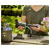 GARDENA 11114-20 Pressure Sprayer 1L Battery-Powered Brass Nozzle