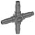 GARDENA 13214-20 Micro-Drip X-piece 4.6mm Easy Install Durable