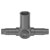 GARDENA 13216-20 Micro-Drip T-piece 4.6mm 5 pcs Easy & Flexible setup