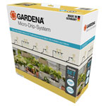 GARDENA 13401-20 Micro-Drip Irrigation Set: Water 15 Pots Efficiently