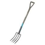 GARDENA 17002-20 NatureLine Digging Fork with Ash Wood Handle Steel Tines
