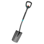 GARDENA 17020-20 ErgoLine Telescopic Spade with Adjustable D-Grip Handle