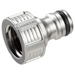 GARDENA 18240-50 Tap Connector Premium Metal Design 1/2" Secure Fit