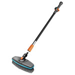 GARDENA 18826-20 Combisystem Cleaning Kit 27cm Aluminium Handle Soft Brush