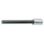 Gedore 1394355 Screwdriver Bit 3/8" Long Internal Hexagon 6 mm