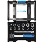 Gedore 1815598 Socket Set 1/4 13 Pieces UD Profile 4-13 mm