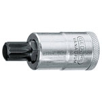 Gedore 1888943 Screwdriver Bit Socket 1/2 XZN multi-point M14