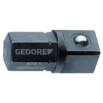 Gedore 2000245 Insert Holder 1/4 6-point - 1/4 4-point short