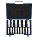 Gedore 2190214 Socket Wrench Set 1/2 15 Pieces UD 10-32 mm