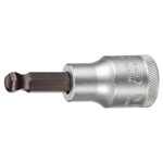 Gedore 2219395 Screwdriver Bit 1/2" ball head Internal Hexagon 10 mm