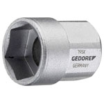 Gedore 2225948 Socket Wrench Insert 1/2 short 19 mm