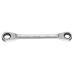 Gedore 2306743 Double Ring Ratchet Spanner 10x11 mm