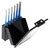 Gedore 3014320 Pin Punch Set in metal folding cassette, 6 pieces