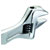 Gedore 3100278 Adjustable spanner, Open end 12
