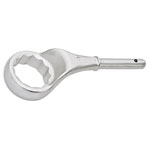 Gedore 6034490 Single Ended Ring Spanner offset bi-hex 46 mm